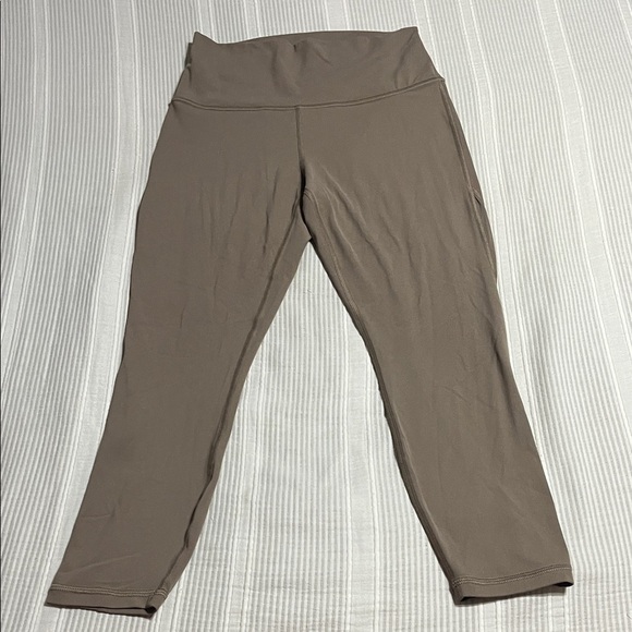 Athleta Pants - Athleta Taupe High-Waisted Leggings